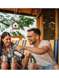 Vogelhaus in Natur - (B)20,5x (H)28,5 x (T)17,5 cm