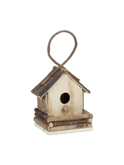 Vogelhaus in Natur - (B)18x (H)32 x (T)14,5 cm
