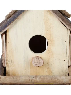 Vogelhaus in Natur - (B)18x (H)32 x (T)14,5 cm