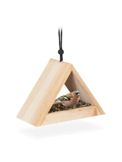 Vogelhaus in Natur - (B)23,5x (H)16 x (T)12 cm