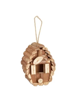 Vogelhaus in Natur - (B)11x (H)24,5 x (T)8 cm