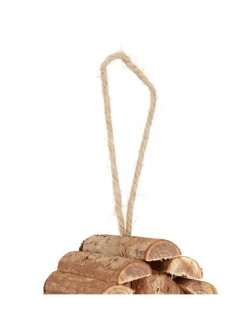 Vogelhaus in Natur - (B)11x (H)24,5 x (T)8 cm