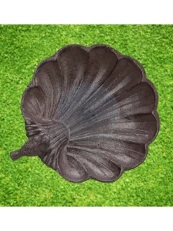 Vogeltränke Antik in Braun