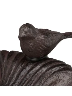 Vogeltränke Antik in Braun