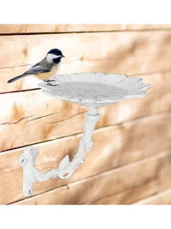 Vogeltränke Blütein Weiß