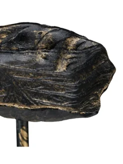 Vogeltränke Erdspieß in Bronze