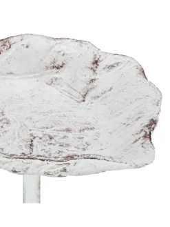 Vogeltränke Erdspieß in Weiß