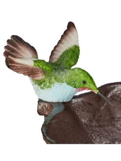 Vogeltränke in Braun