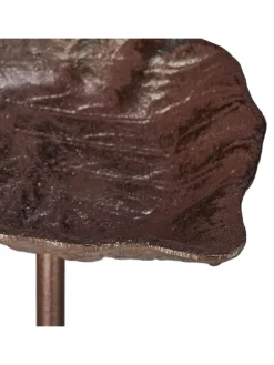 Vogeltränke in Braun