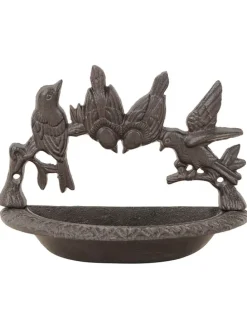 Vogeltränke in Braun - (B)20 x (H)15,5 x (T)10 cm