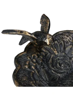 Vogeltränke in Bronze