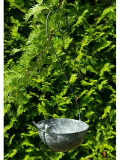 Vogeltränke in Grau - (B)23 x (H)56 x (T)21 cm