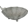 Vogeltränke in Grau - (B)26 x (H)12,5 x (T)24 cm