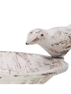 Vogeltränke in Weiß - (B)28x (H)24 x (T)14 cm