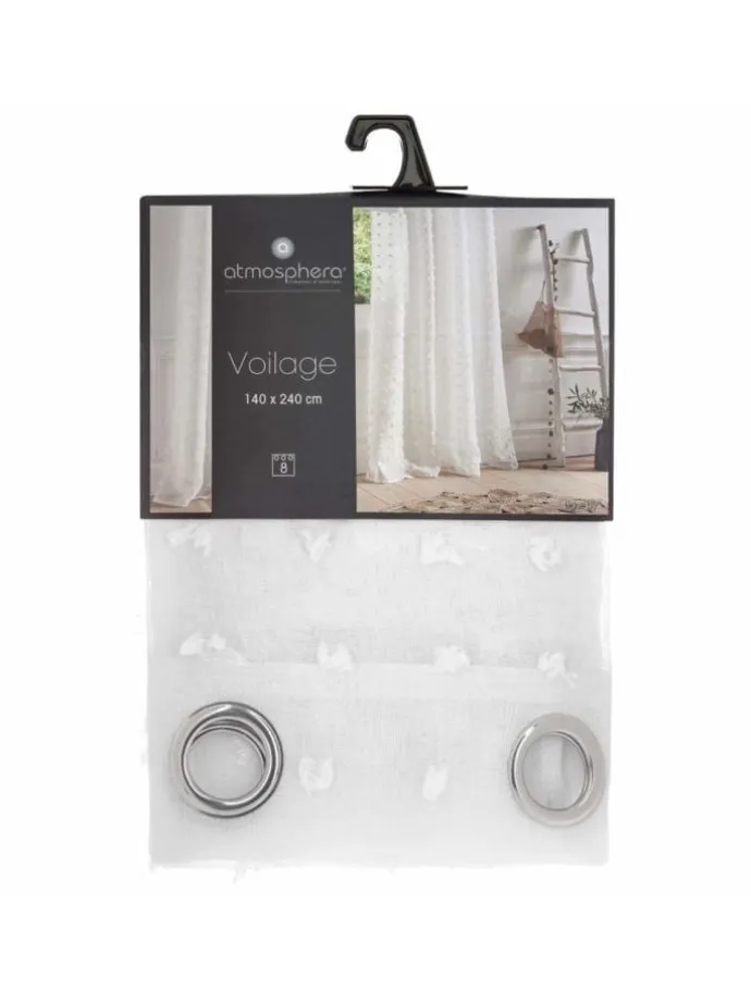 Voilage in weiß