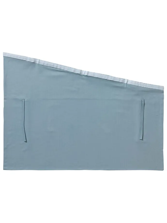 Vorhang in Blau - (L)87 x (B)62,6 cm