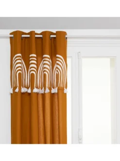 Vorhang in orange