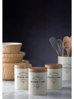 Vorratsdose "Tee" in Creme - 1,3 l