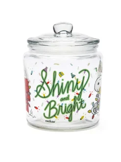 Vorratsglas "Shiny Ans Bright" in Transparent/ Grün - 1 l