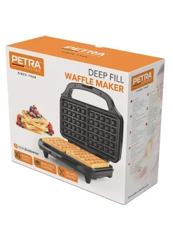 Waffeleisen in Schwarz