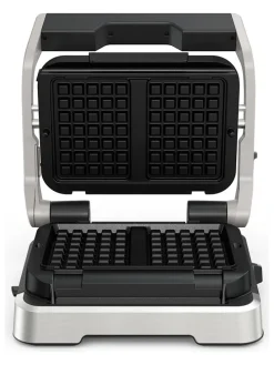 Waffelplatte "Optigrill Xin1 - XA730810" in Schwarz/ Silber