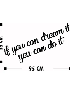 Wanddekor - (B)95 x (H)55 cm