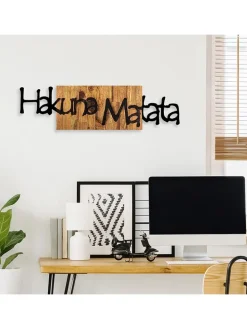 Wanddekor - (B)108 x (H)30 cm