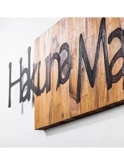 Wanddekor - (B)108 x (H)30 cm