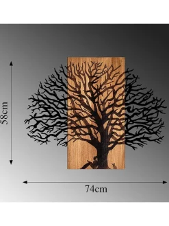 Wanddekor - (B)74 x (H)58 cm