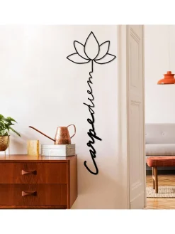 Wanddekor "Carpe Diem" - (B)21 x (H)60 cm