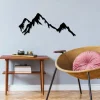 Wanddekor "Mountain" - (B)70 x (H)45 cm