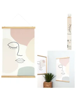 Wanddekoration "Poesie" - (B)40 x (H)60 cm