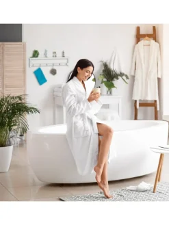 Wandgarderobe in Weiß - (B)75 x (H)18 x (T)16 cm