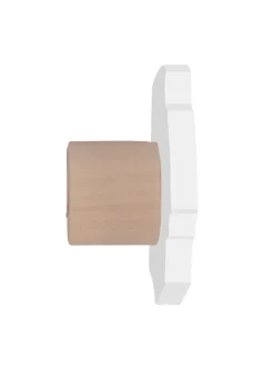 Wandhaken "Playmobil Boy" in Creme/ Gelb - (B)8 x (H)4 cm