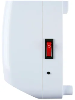 Wand-Heizlüfter in Weiß - (B)43 x (H)12 x (T)18 cm