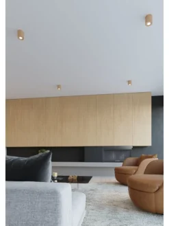 Wandleuchte RODA in Natur Holz Loft Style runde Ø loft 1xG9 LED NICE LAMPS