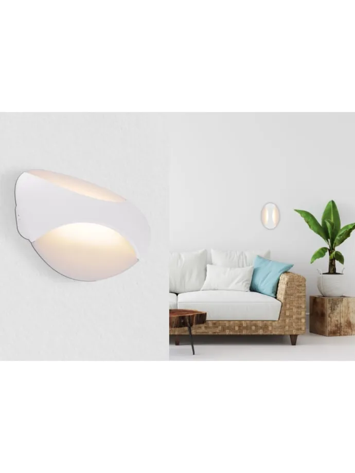 Wandleuchte "ALEXANDRA" in white