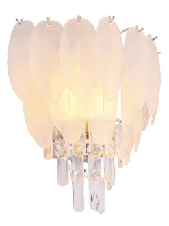 Wandleuchte "DALTON" in silver