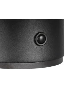 Wandleuchte DAVEY in schwarz matt