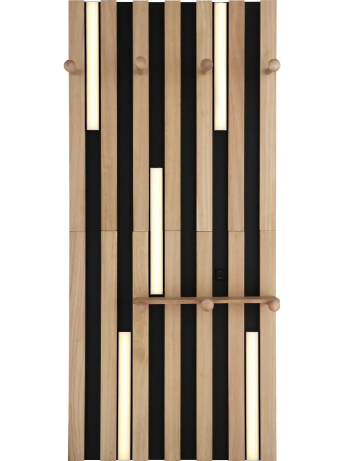 Wandleuchte "DUANE" in black