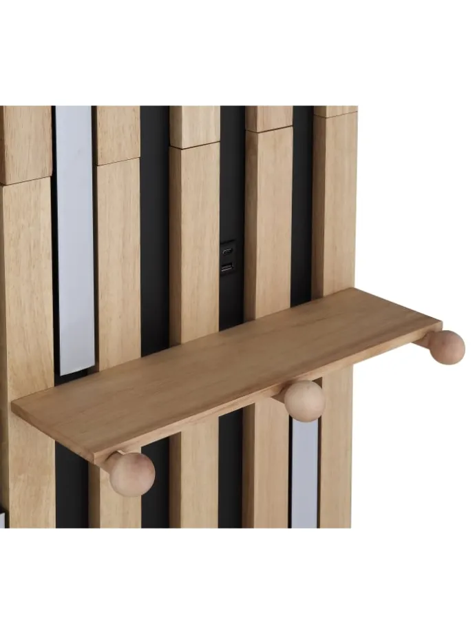 Wandleuchte "DUANE" in black