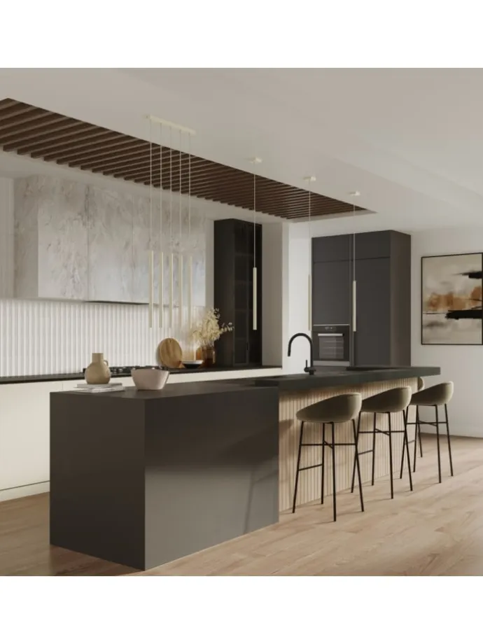 Wandleuchte FIDEUS 2 beige H 50 cm