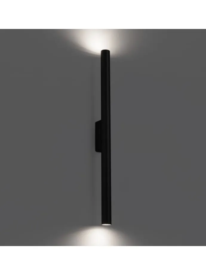 Wandleuchte FIDEUS 2 schwarz H 50
