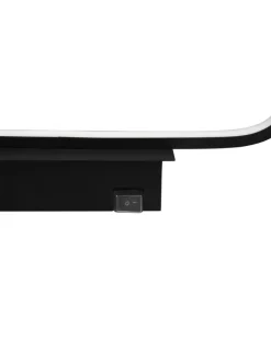 Wandleuchte GIANNI in schwarz matt