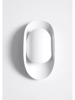 Wandleuchte GINEVRA Stahl in Weiß (L)13cm(H)30cm