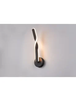 Wandleuchte GINKO in schwarz matt