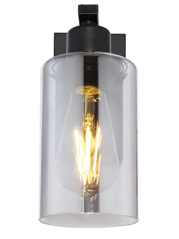 Wandleuchte "HADERA" in black