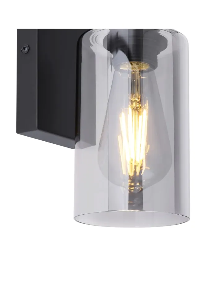 Wandleuchte "HADERA" in black