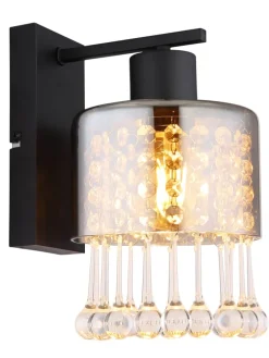 Wandleuchte "HENDRY" in black