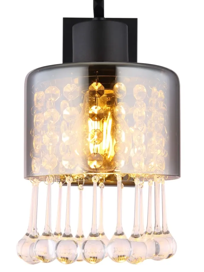 Wandleuchte "HENDRY" in black